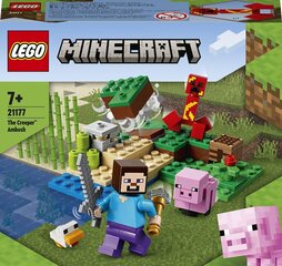 21177 LEGO® Minecraft™ Creeper™ slēpnis cena un informācija | Konstruktori | 220.lv