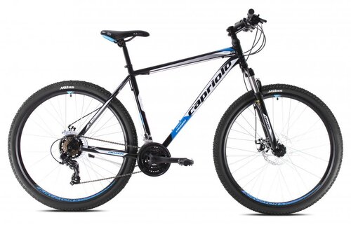 Kalnu velosipēds Capriolo MTB Oxygen 29", melns/zils cena un informācija | Velosipēdi | 220.lv