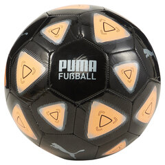 Futbola bumba Puma Prestige, melna/oranža cena un informācija | Futbola bumbas | 220.lv