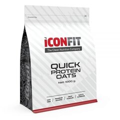Iconfit Quick Protein Oats Biezputra, 1 kg cena un informācija | Funkcionālā pārtika | 220.lv