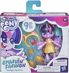 Lelle My Little Pony - Smashion Fashion - Twilling Sparkle - 9 pcs. (10 cm) cena un informācija | Rotaļlietas meitenēm | 220.lv