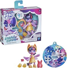 Lelle My Little Pony - Smashion Fashion - Twilling Sparkle - 9 pcs. (10 cm) cena un informācija | Rotaļlietas meitenēm | 220.lv