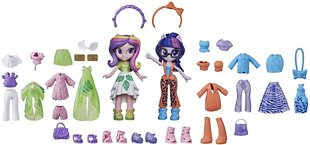 Leļļu komplekts My Little Pony Equestria Girls Fashion Squad - Twilling Sparkle & Princess Cadance - 40+ pcs. cena un informācija | Rotaļlietas meitenēm | 220.lv