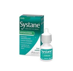 Mitrinoši acu pilieni Systane Hydration Alcon, 10 ml cena un informācija | Optika | 220.lv