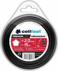 Griešanas aukla Cellfast Premium 2,4mm x 15m cena un informācija | Dārza instrumenti | 220.lv