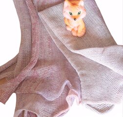 Lina jaundzimušo sedziņa bērnu sega mazuļu balta rozā meiteņu zēnu sega adīta bērnu sega gultiņas sega cena un informācija | Spilveni, guļammaisi, konverti jaundzimušajiem | 220.lv