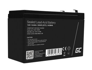 Green Cell AGM akumulators 12V 8.5Ah cena un informācija | Akumulatori | 220.lv