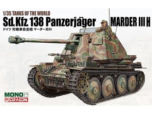 Dragon - Sd.Kfz.138 Panzerjäger Marder III H, 1/35, MD-003 cena un informācija | Konstruktori | 220.lv