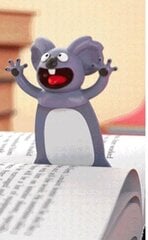 3D karikatūras dzīvnieks, grāmatzīme / Koala cena un informācija | Grāmatzīmes | 220.lv