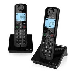 Bezvadu telefons Alcatel S250DUO, 2 gab. cena un informācija | Stacionārie telefoni | 220.lv