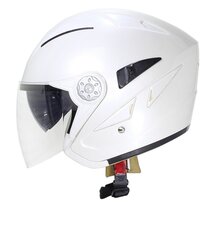 Moto ķivere ar paceļamu aizsargstiklu un saulesbrilli cena un informācija | Moto ķiveres | 220.lv