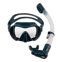 Snorkelēšanas komplekts, Scorpena Swim, tumši zaļā krāsā cena un informācija | Niršanas komplekti | 220.lv