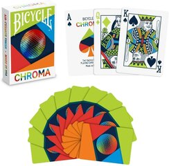 Chroma Bicycle spēļu kārtis cena un informācija | Azartspēles, pokers | 220.lv