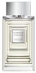 Lalique Hommage and L´Homme EDT 100ml cena un informācija | Vīriešu smaržas | 220.lv