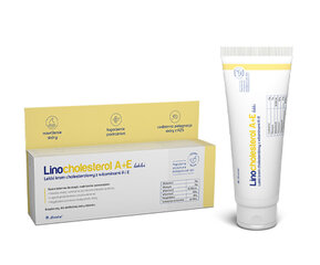 Lino cholesterol A+E light, krēms-balzāms, 80g cena un informācija | Balzāmi, ziedes | 220.lv