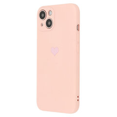 Silikona telefona vāciņš Heart priekš Xiaomi 11T / 11T Pro, rozā cena un informācija | Telefonu vāciņi, maciņi | 220.lv