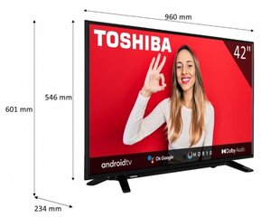 Toshiba 42LA2063DG cena un informācija | Televizori | 220.lv