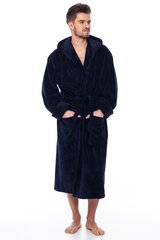 Peldmētelis ar kapuci vīriešiem Elite Bamboo, zils cena un informācija | Vīriešu halāti, pidžamas | 220.lv