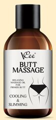 Sēžamvietu paceļoša masāžas eļļa Vcee Butt Lift Massage Oil, 200 ml cena un informācija |  Masāžas eļļas | 220.lv