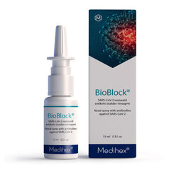 BioBlock deguna aerosols 15 ml cena un informācija | Medicīniskā aprūpe | 220.lv