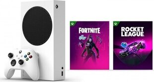 Microsoft Xbox Series S + Fortnite + Rocket League cena un informācija | Spēļu konsoles | 220.lv