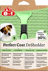 8in1 Perfect Coat Deshedder S furminators mazo šķirņu suņiem cena un informācija | Kopšanas līdzekļi dzīvniekiem | 220.lv