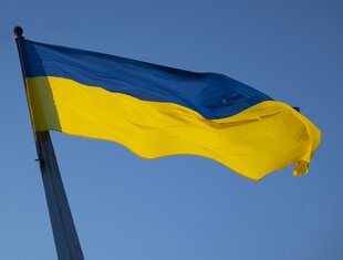 Ukrainas valsts karogs 75x150cm cena un informācija | Karogi un aksesuāri | 220.lv