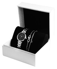 Dāvanu komplekts sievietēm Just Watch pulkstenis un rokassprādze cena un informācija | Rotaslietu komplekti | 220.lv