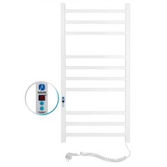Электрическая сушилка для полотенец Navin Loft 500* 1000 Digital правосторонняя, 12-143052-5010 Белая цена и информация | Радиаторы для ванной | 220.lv