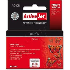 Tintes kasetne Activejet AC-40R Canon PG-40/PG-50 (XL) melna cena un informācija | Tintes kārtridži | 220.lv