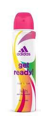 Dezodorants Adidas Get Ready 150 ml cena un informācija | Dezodoranti | 220.lv