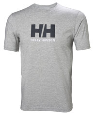 Helly Hansen vīriešu krekls Logo, pelēks cena un informācija | Vīriešu T-krekli | 220.lv