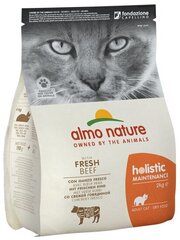 Almo Nature Holistic Maintenance pieaugušiem kaķiem, ar liellopa gaļu, 2kg. cena un informācija | Sausā barība kaķiem | 220.lv