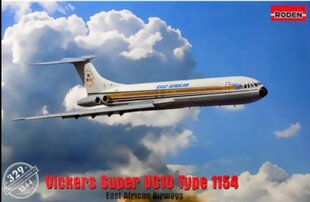 Līmējams modelis Roden 329 Vickers Super VC10 Type 1154 1/144 cena un informācija | Līmējamie modeļ | 220.lv