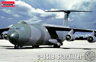 Līmējams modelis Roden 331 C-141B Starlifter 1/144 cena un informācija | Līmējamie modeļ | 220.lv