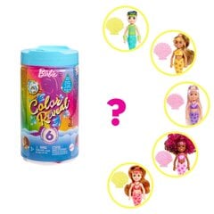 Упаковки-сюрприз Color Reveal® Chelsea Asst (5) - Rainbow Mermaids Series HCC75 цена и информация | Игрушки для девочек | 220.lv