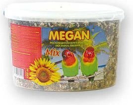 Barība vidējiem papagaiļiem Megan, 3 l cena un informācija | Putnu barība | 220.lv