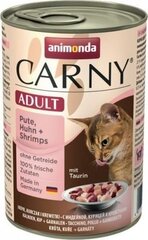 Konservi pieaugušiem kaķiem Animonda, ar tītaru, vistu un garnelēm, 400 g cena un informācija | Konservi kaķiem | 220.lv