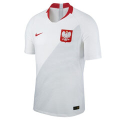 T-krekls vīriešiem Nike Poland Vapor Match Home M 922939100, balts cena un informācija | Vīriešu T-krekli | 220.lv