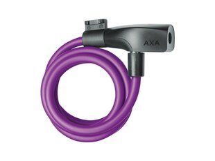 Velosipēda slēdzene AXA Resolute 8-120, 8x1200 mm, violeta cena un informācija | Velo slēdzenes | 220.lv