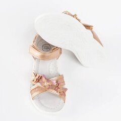Cool Club meiteņu sandales SAND2S22-CG341, rozā/zeltainas cena un informācija | Bērnu sandales | 220.lv