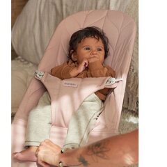 Šūpuļkrēsliņš Babybjorn Bliss Cotton, 006122, rozā cena un informācija | Bērnu šūpuļkrēsliņi | 220.lv