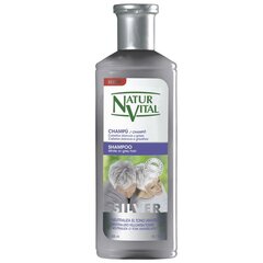 Šampūns sirmiem matiem Natur Vital Silver 300 ml cena un informācija | Šampūni | 220.lv