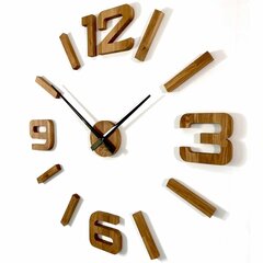 Sienas pulkstenis Šarms 7 EKO Ozols 100-130 cm cena un informācija | Sienas pulksteņi | 220.lv