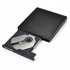 Fusion ārējais optiskais diskdzinis CD / DVD cena un informācija | Optiskie diskdziņi | 220.lv