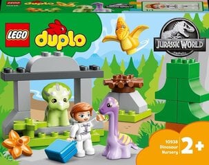 10938 LEGO® DUPLO® Jurassic World™ Dinozauru bērnistaba cena un informācija | Konstruktori | 220.lv