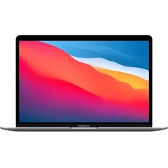 MacBook Air 2020 Retina 13" - Core i3 1.1GHz / 8GB / 256GB SSD / SWE / Space Gray (lietots, stāvoklis A) cena un informācija | Portatīvie datori | 220.lv