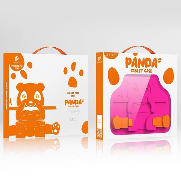 Maciņš Dux Ducis Panda Samsung X200/X205 Tab A8 10.5 2021 rozā internetā