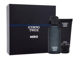 Komplekts Iceberg Twice Nero: EDT vīriešiem 125 ml + dušas želeja 100 ml cena un informācija | Vīriešu smaržas | 220.lv