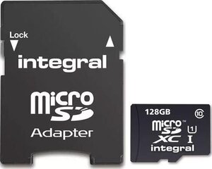 Integral INMSDX128G10-90U1 cena un informācija | Atmiņas kartes mobilajiem telefoniem | 220.lv